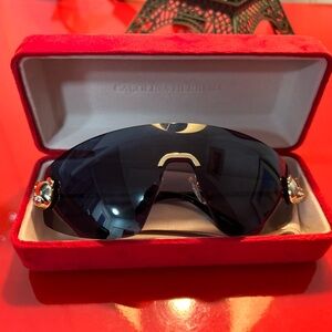 Moschino Sunglasses MOS120/S 000/9K Rose Gold
99MM Shield Sunglasses